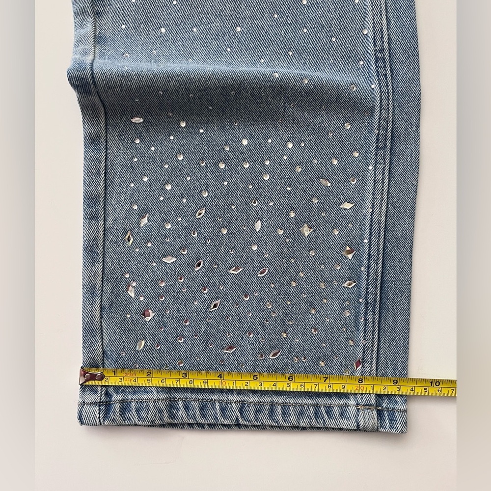 No Boundaries | NWT Rhinestone Straight Leg Jeans - Picture 11 of 11